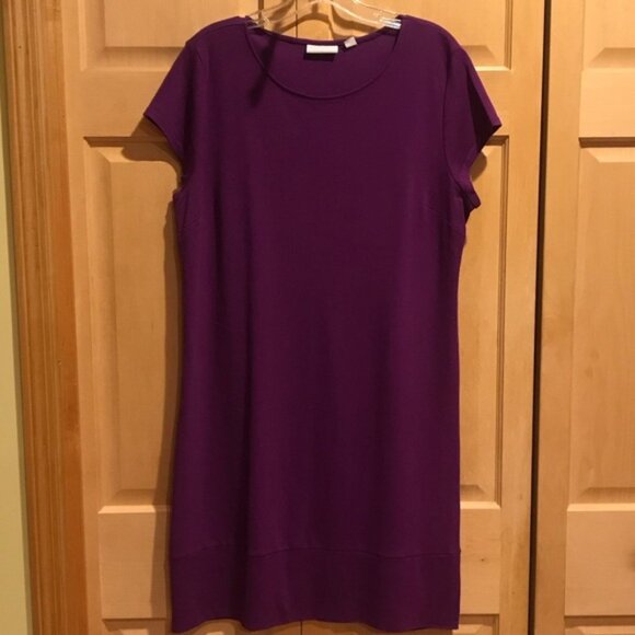New York & Company Vibrant Purple Dress - Picture 1 of 6